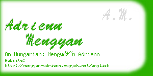 adrienn mengyan business card